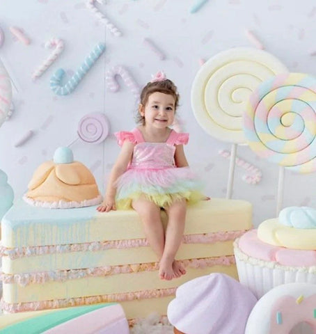 PEMBE UNICORN ROMPER ELBISE MODEL PEMBE UNICORN ROMPER ELBISE MODEL