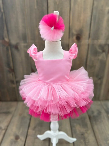 PEMBE BALERİN OMBRE TÜTÜLÜ TULUM PEMBE BALERİN OMBRE TÜTÜLÜ TULUM