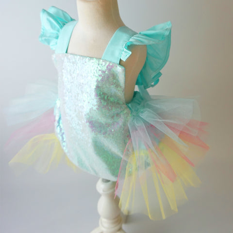 MINT UNICORN ROMPER KLASIK MINT UNICORN ROMPER KLASIK
