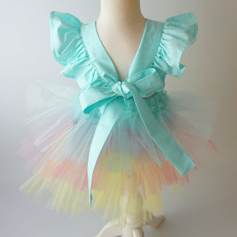 MINT UNICORN ROMPER KLASIK MINT UNICORN ROMPER KLASIK