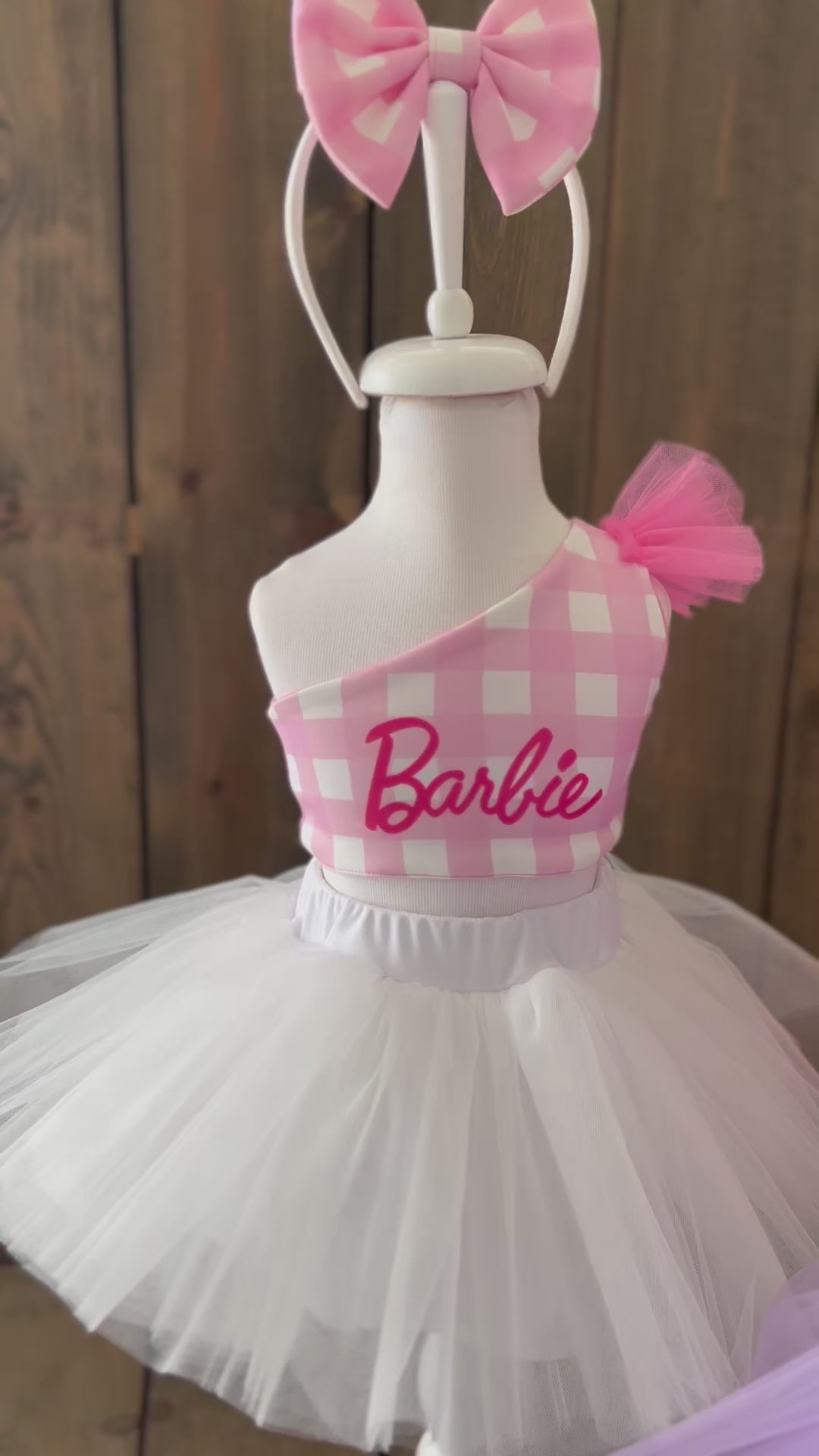 Barbie Etek Büstiyer & Klips Toka Takımı