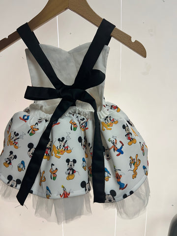 1 yaş disney desen kostüm elbise