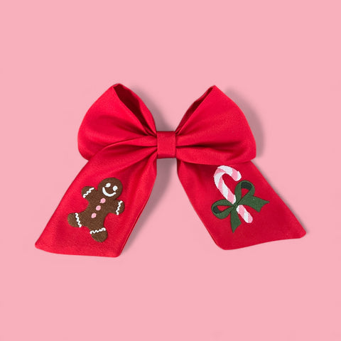 Yılbaşı konseptli nakışlı toka