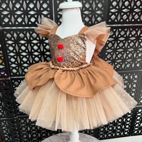 Deer YIlbaşı Tulum ( askısı tüllü vers)