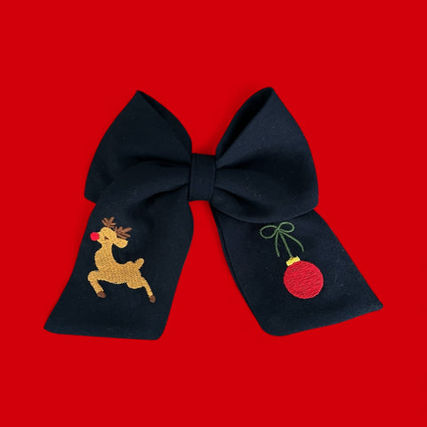 Yılbaşı konseptli nakışlı toka