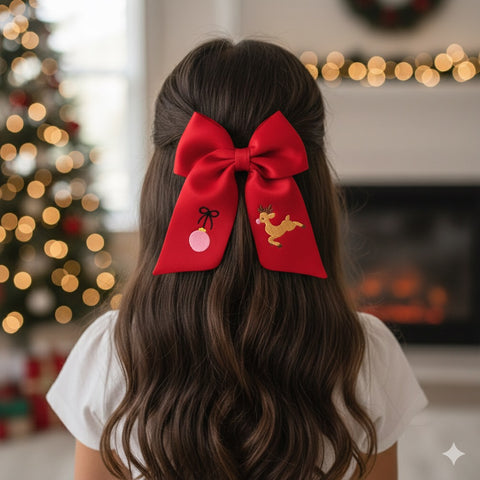 Yılbaşı konseptli nakışlı toka